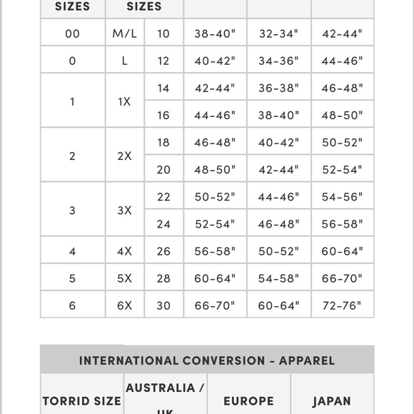 Torrid top, torrid size 00 - Picture 6 of 7